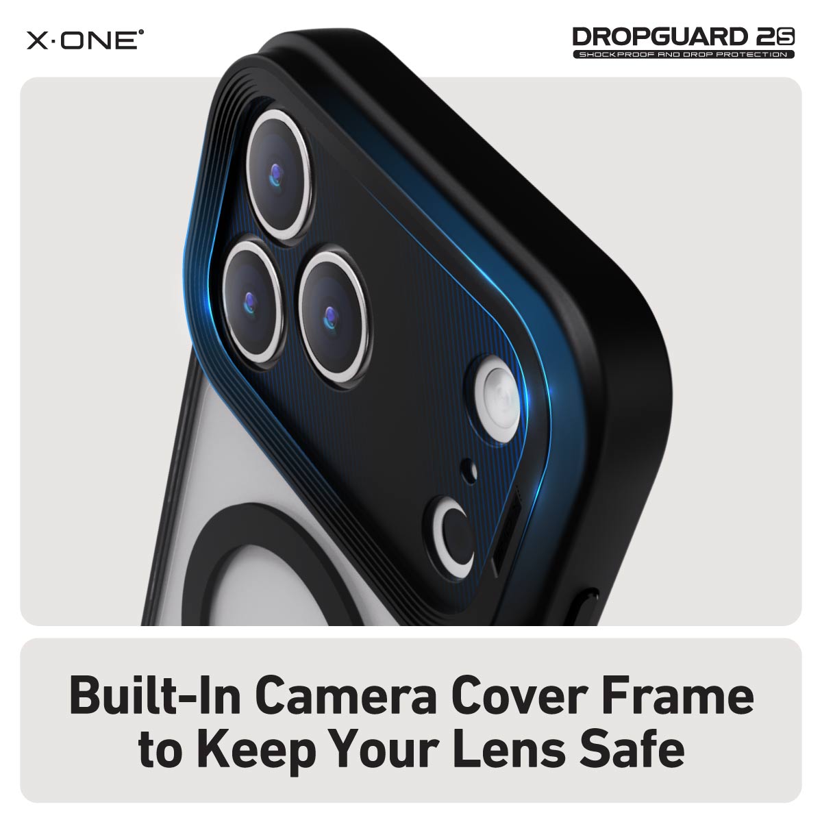 X.One Dropguard 2.0 Impact Protection Case for iPhone 17 Series | Magsafe Compatible