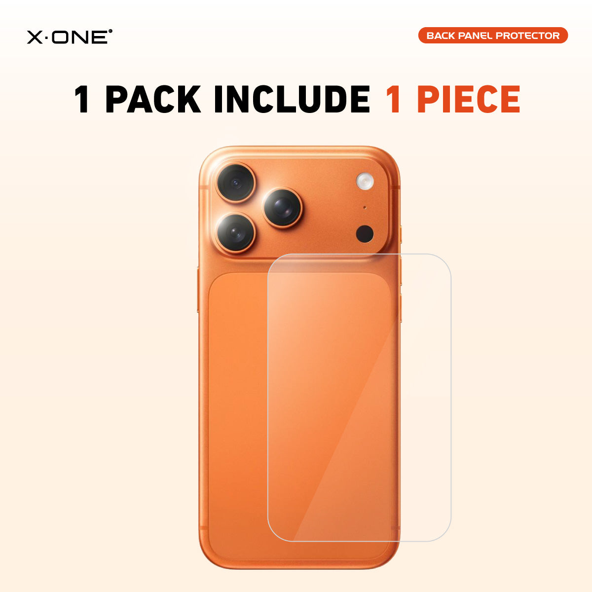 X.One Camera Plateau and Back Panel Protector for iPhone 17 Series