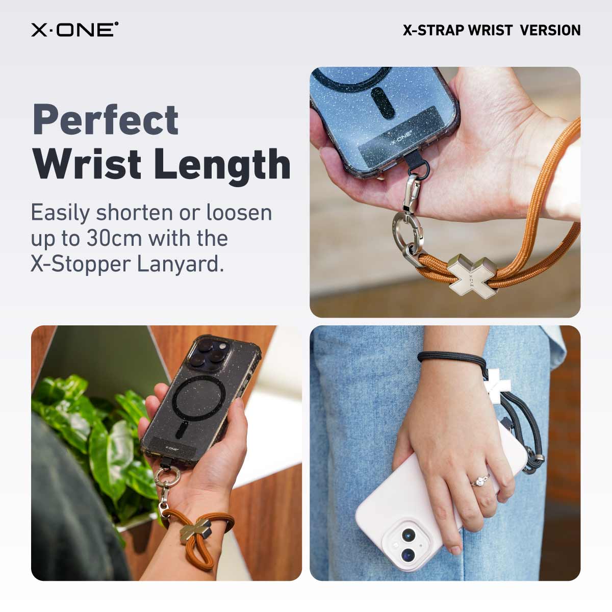 X.One® X-Strap Wrist Phone Lanyard — Feature 2