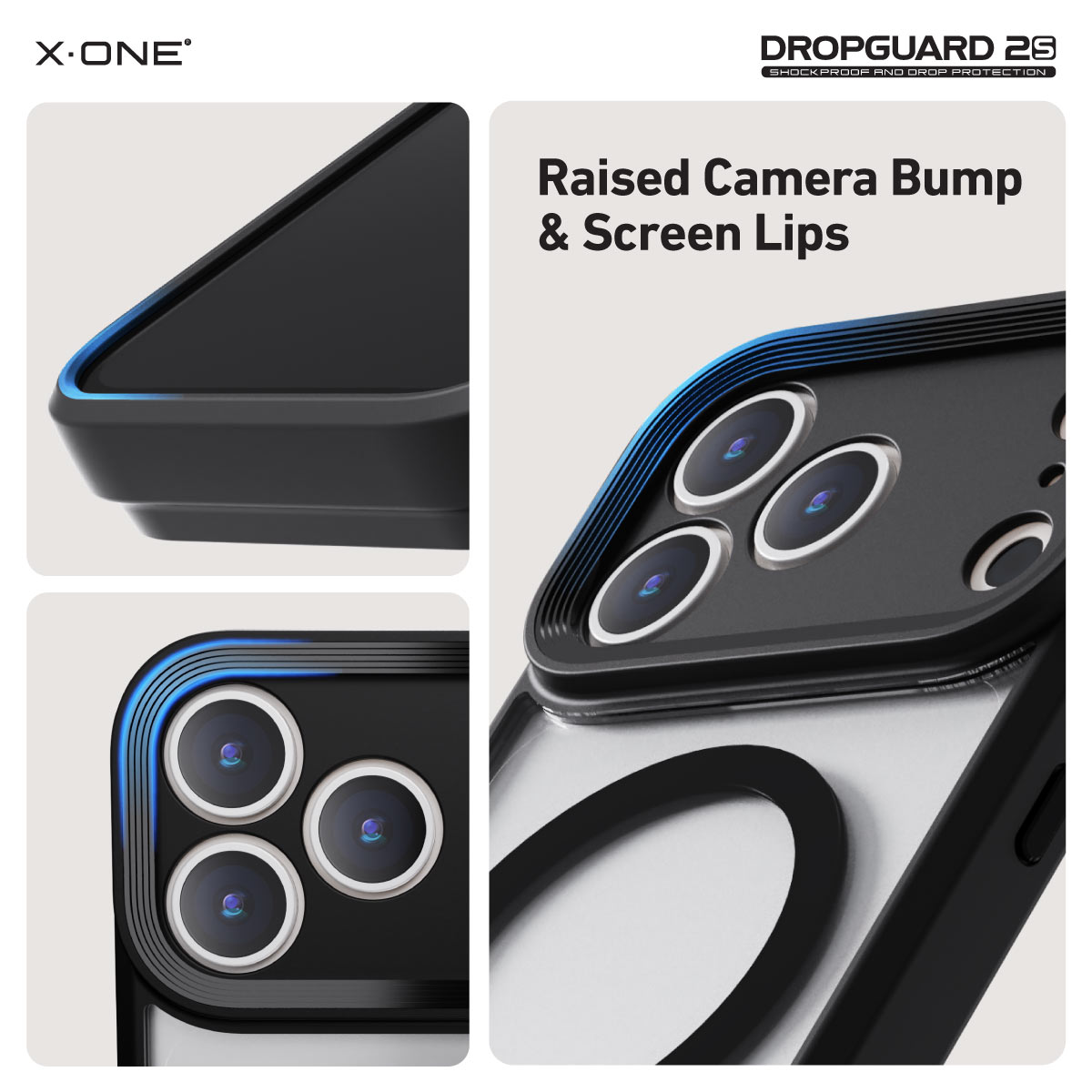 X.One Dropguard 2.0 Impact Protection Case for iPhone 17 Series | Magsafe Compatible