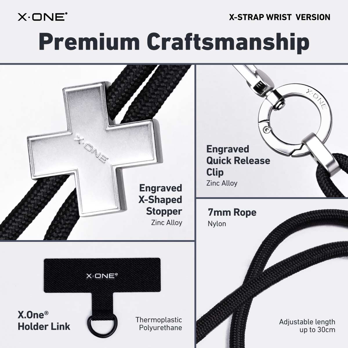 X.One X-Strap (Wrist Lanyard) Phone Strap