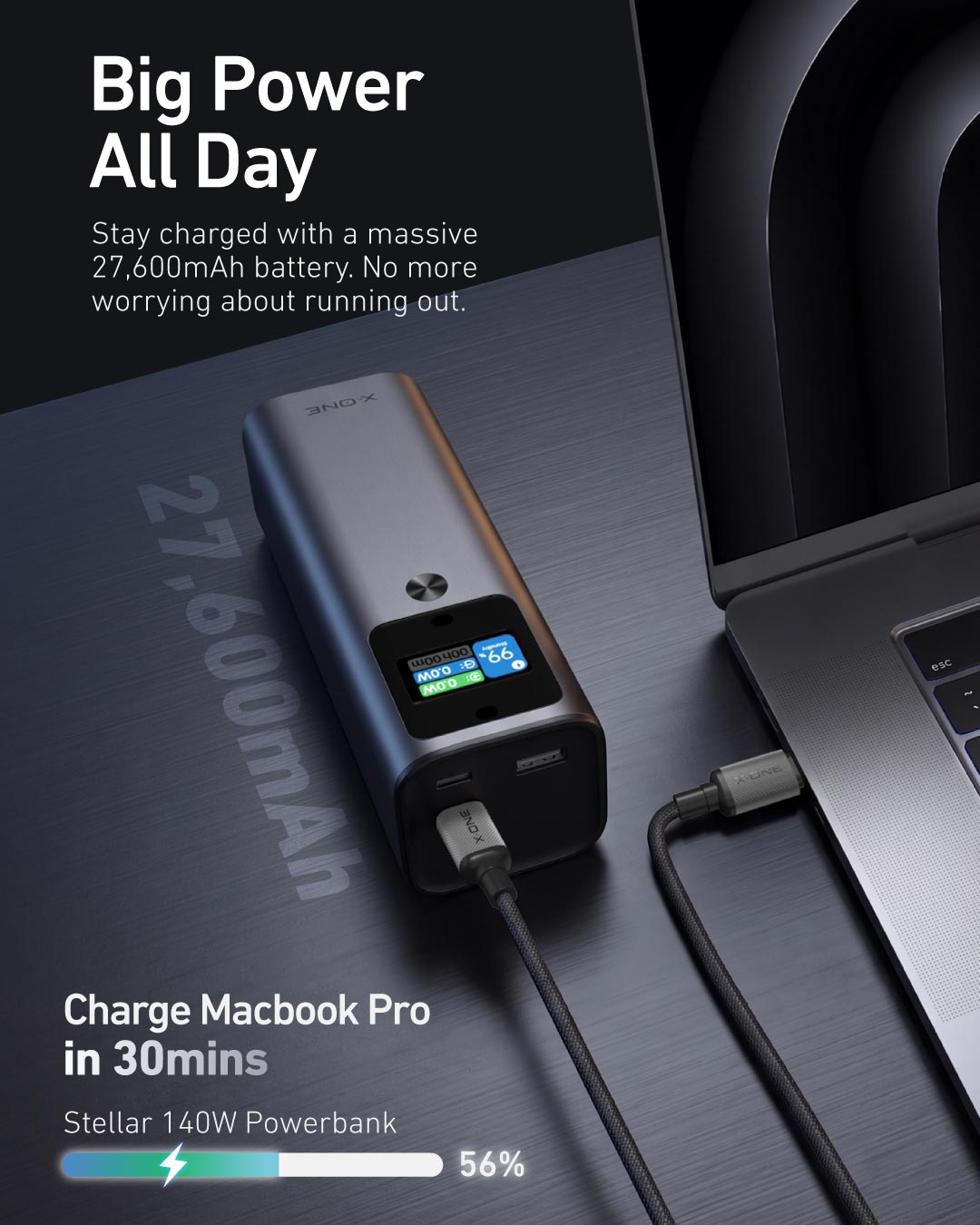 Stellar 140W 27600mAh
