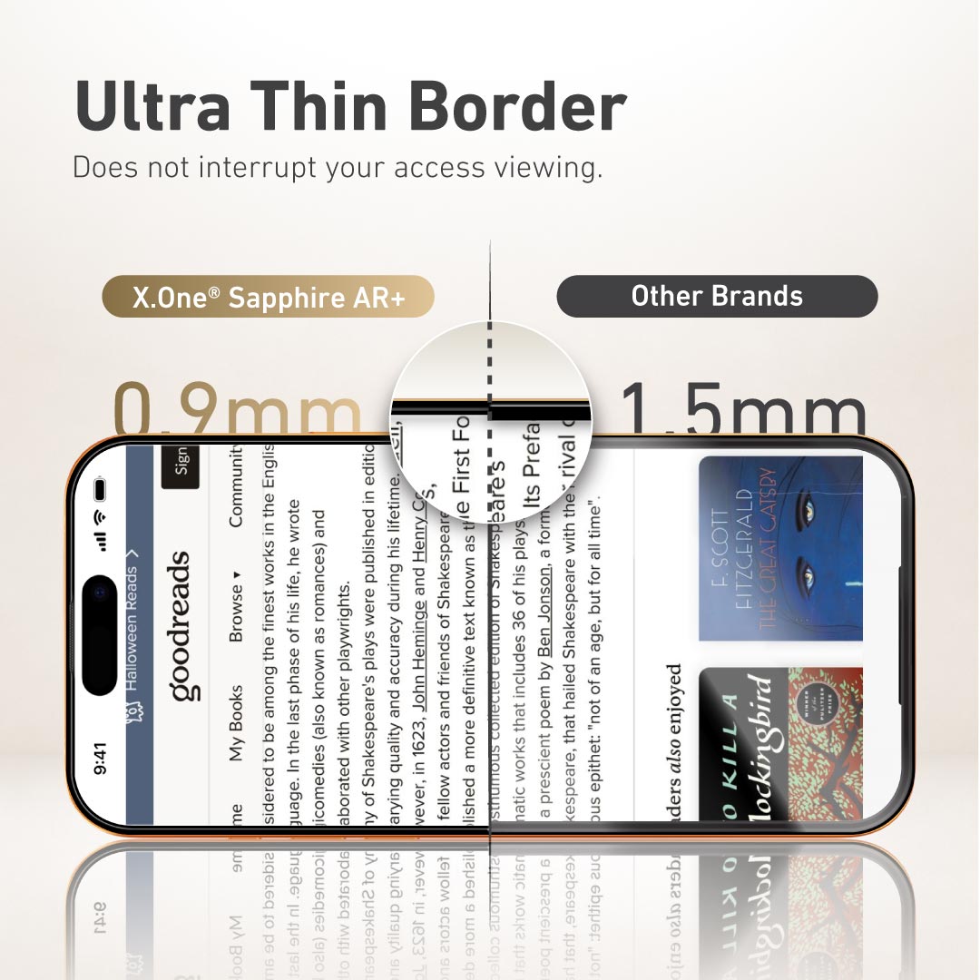 Sapphire AR+ Clear Glass Protector