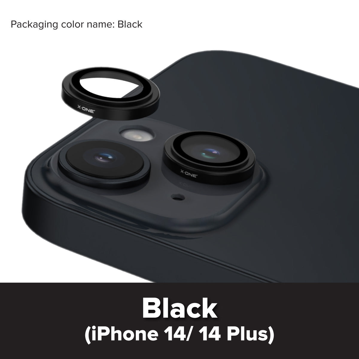 X.One® Camera Armor Pro for iPhone 14 Pro Max — Black