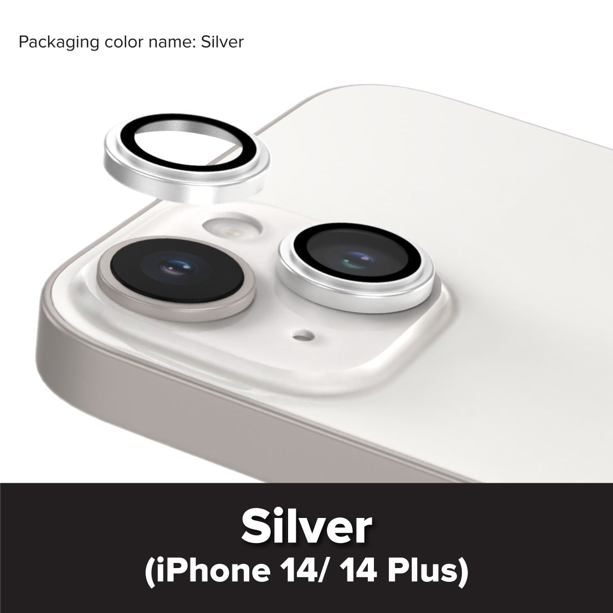 X.One® Camera Armor Pro for iPhone 14 Pro — Silver