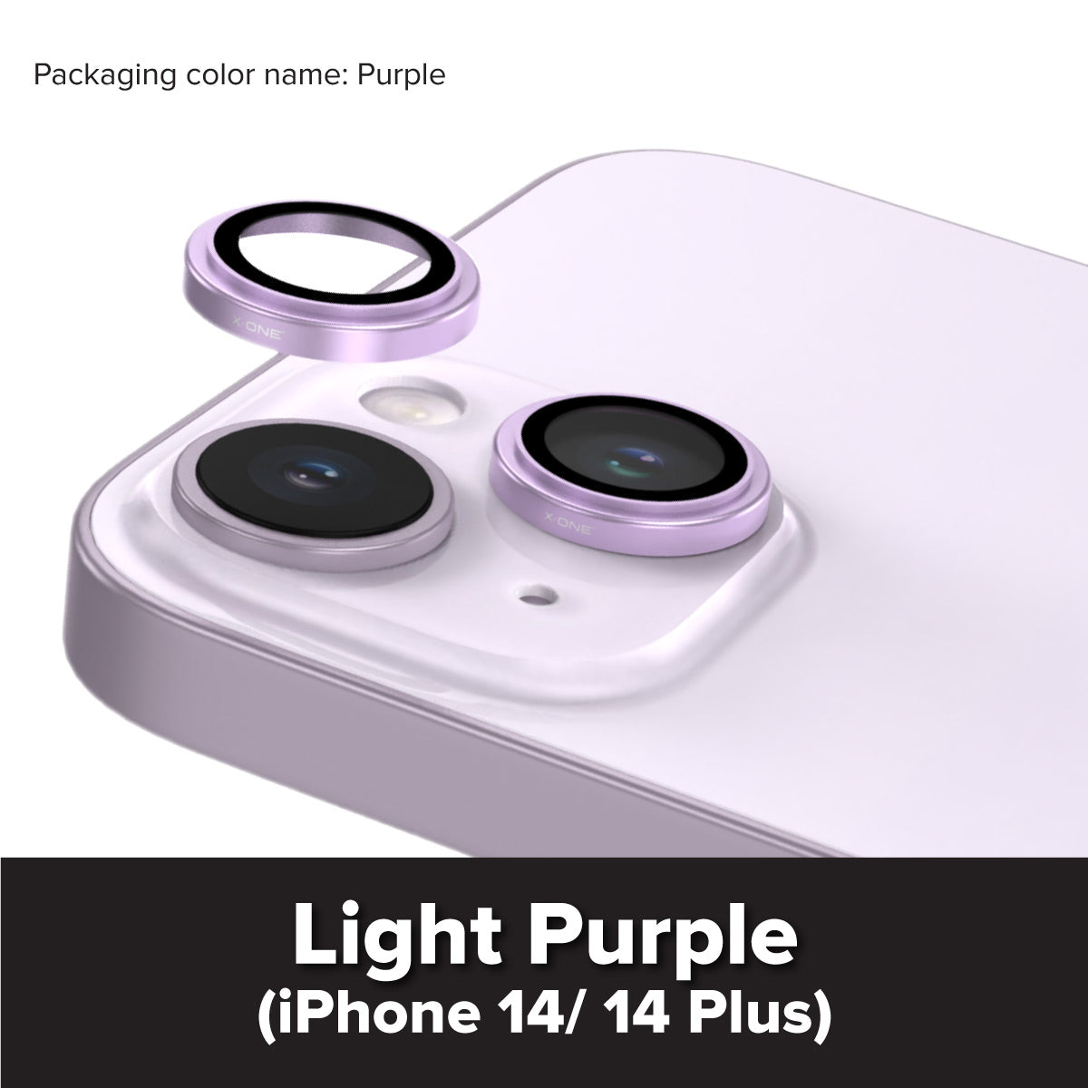 X.One® Camera Armor Pro for iPhone 14 — Colour Overview