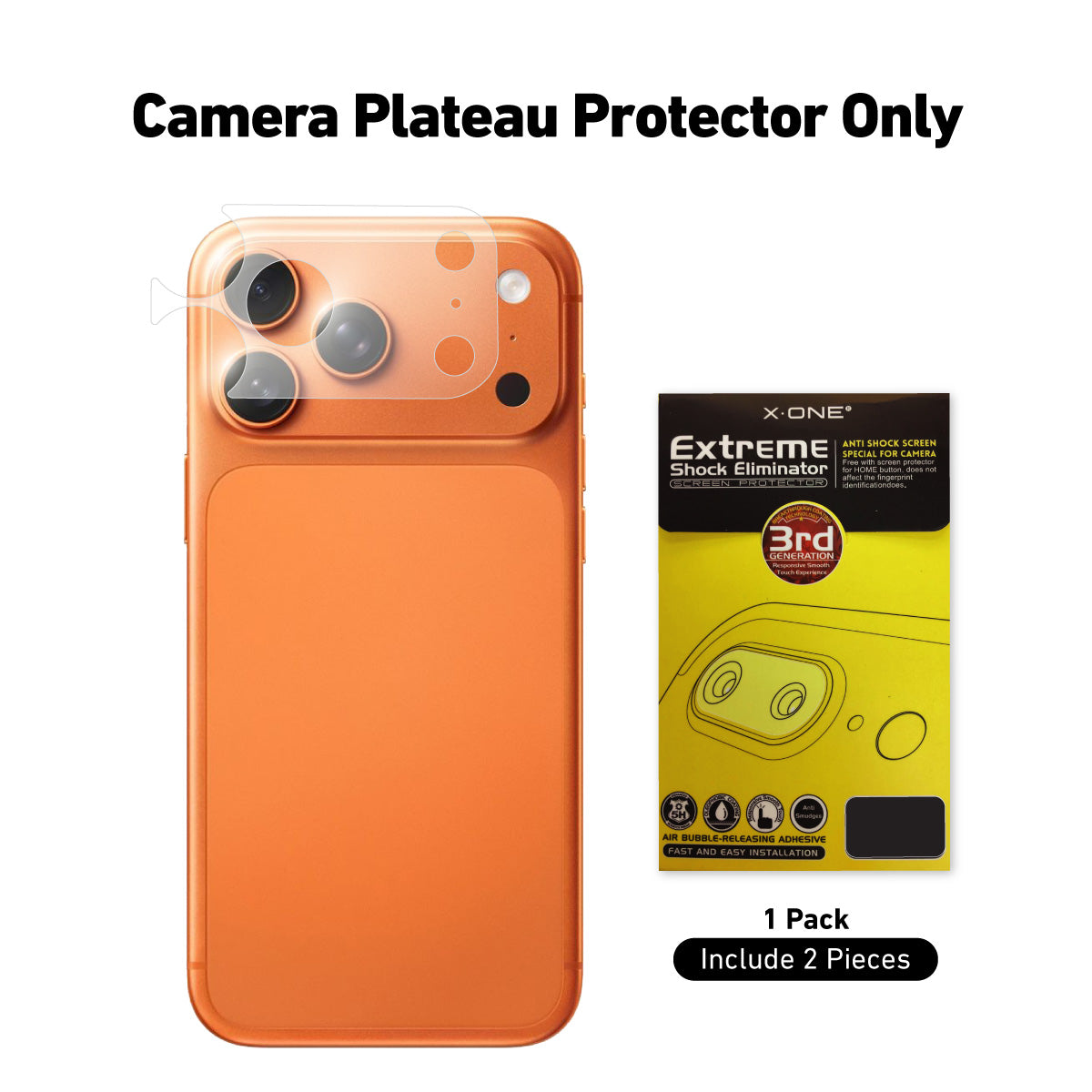 Camera Plateau and Back Panel Film Protector