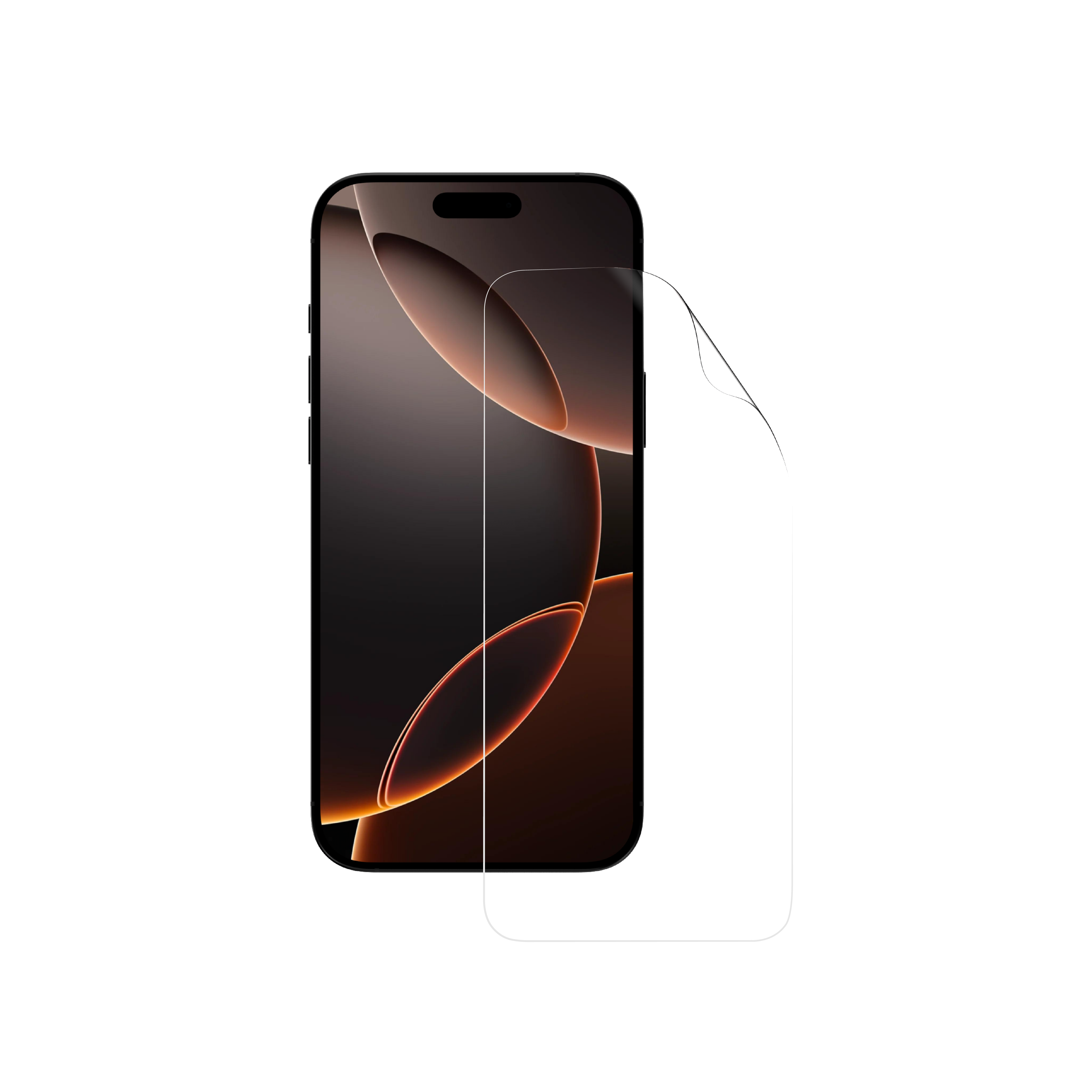 X.One® Borderless Hybrid Polymer Screen Protector for iPhone 16 Pro — No Black Border