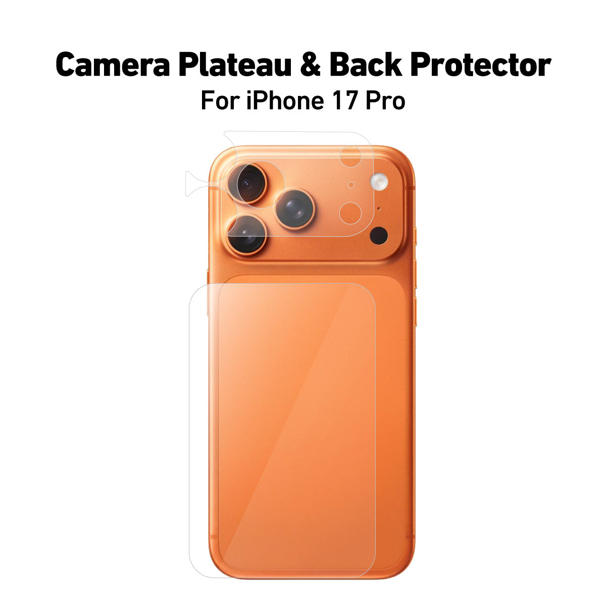Camera Plateau and Back Panel Film Protector