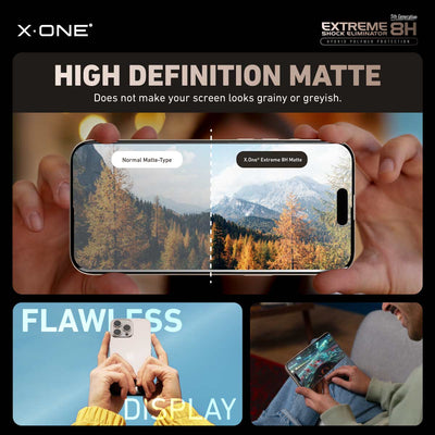 [Matte HD] Hybrid Polymer  Screen Protector with Installer Kit
