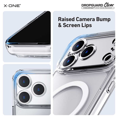 X.One® Dropguard Clear MagSafe Case for iPhone 17 Series — Back View