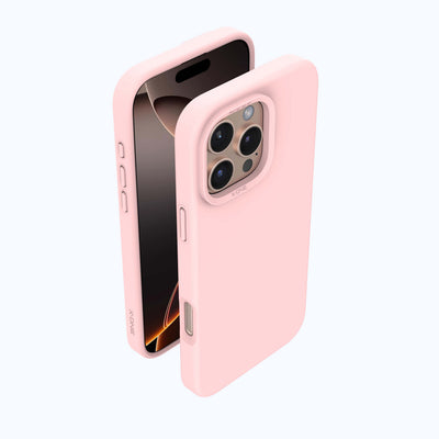 X.One® Shock Dominator MagSafe Case for iPhone 16 Pro Max — Pastel Pink Drop Test