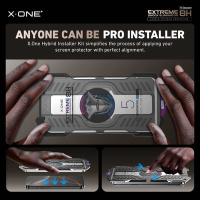 [Clear HD] Hybrid Polymer Screen Protector with Installer Kit