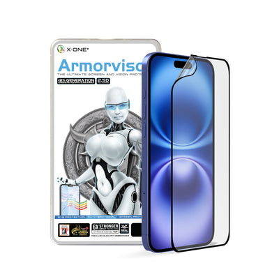 X.One® Anti Blue Light Hybrid Polymer Screen Protector for iPhone 17 Plus — Eye Protection