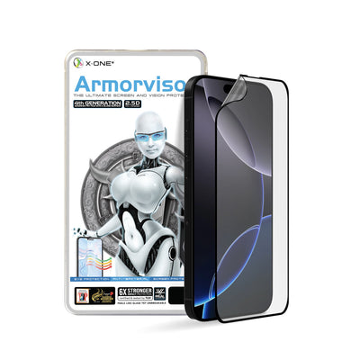 X.One® Anti Blue Light Hybrid Polymer Screen Protector for iPhone 17 Pro — Eye Protection