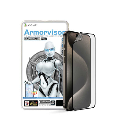X.One® Anti Blue Light Hybrid Polymer Screen Protector for iPhone 15 Pro Max