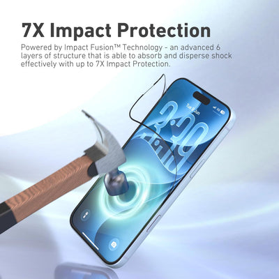 [Anti Blue Light] Hybrid Polymer Screen Protector with Installer Kit