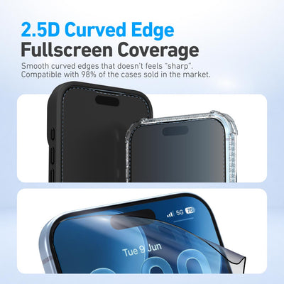 [Anti Blue Light] Hybrid Polymer Screen Protector with Installer Kit