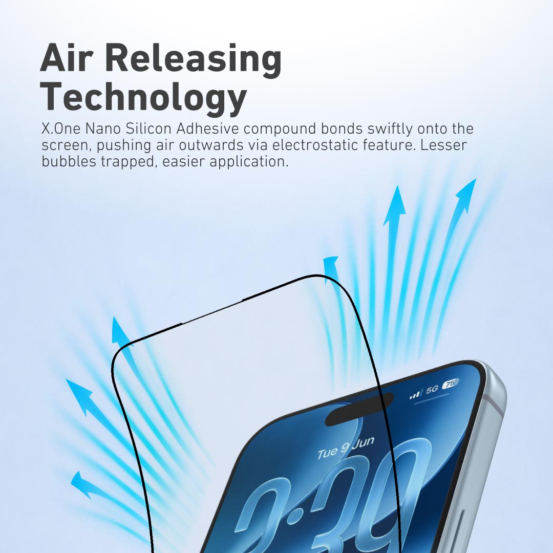 [Anti Blue Light] Hybrid Polymer Screen Protector with Installer Kit
