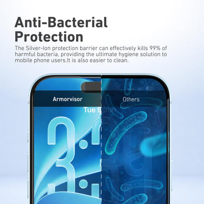 [Anti Blue Light] Hybrid Polymer Screen Protector with Installer Kit