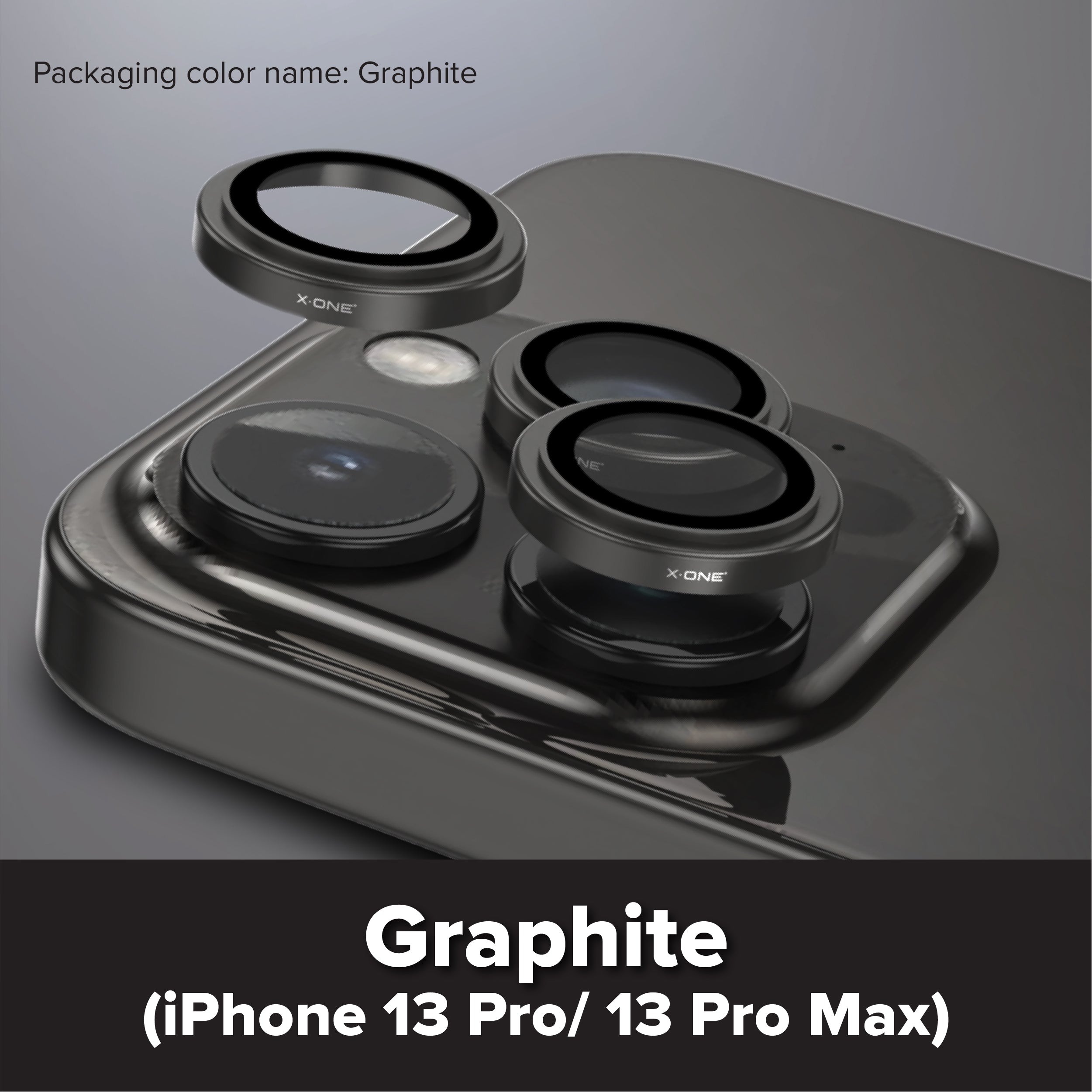 X.One® Camera Armor Pro GIA Certified Sapphire 9H Anti Scratch Lens Protector