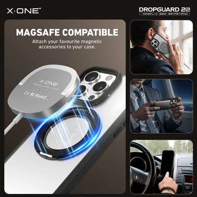 X.One® Dropguard 2S Gripstand MagSafe Case for iPhone 16 Series — Compatibility