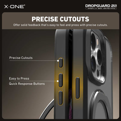 X.One® Dropguard 2S Gripstand MagSafe Case for iPhone 16 Series — Corner Protection