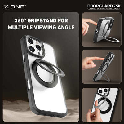 X.One® Dropguard 2S Gripstand MagSafe Case for iPhone 16 Series — Drop Test
