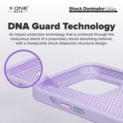 X.One® Shock Dominator Pastel Case for iPhone 14 Series — DNA Guard™ Technology