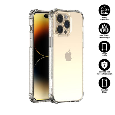 X.One® Dropguard Pro Case for iPhone 14 Pro — Clear