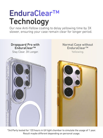 X.One® Dropguard Pro Case for Samsung Galaxy S26 Ultra — EnduraClear™ Technology