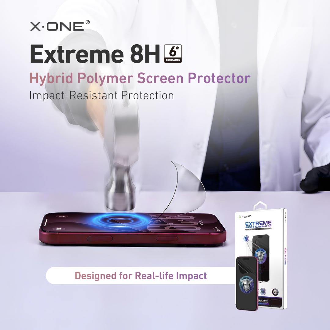 [Clear HD] Hybrid Polymer Screen Protector with Installer Kit
