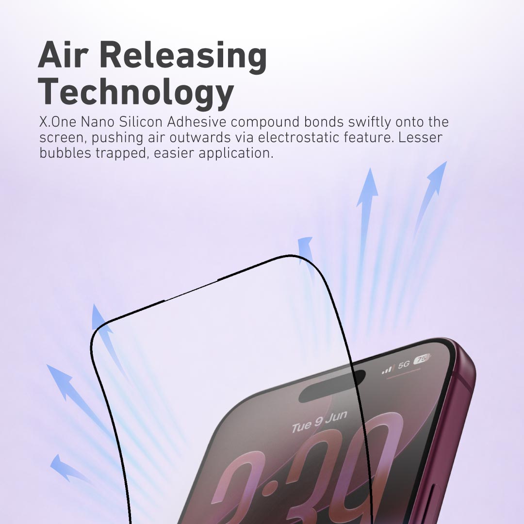 [Matte HD] Hybrid Polymer  Screen Protector with Installer Kit