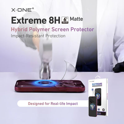 [Matte HD] Hybrid Polymer  Screen Protector with Installer Kit