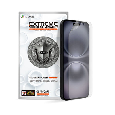 X.One® Unbreakable Hybrid Polymer Matte Screen Protector for iPhone 17 — Matte HD