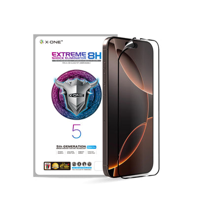 X.One® Unbreakable Hybrid Polymer Screen Protector for iPhone 17 Pro Max — Clear HD