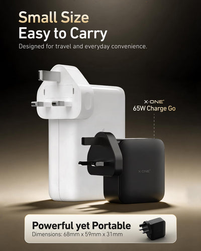 X.One® ChargeGo 65W Retractable Cable GaN Charger — Feature 8