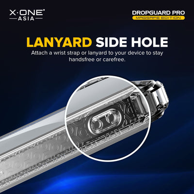 X.One® Dropguard Pro MagSafe Case for iPhone 15 Series — Lanyard Side Hole