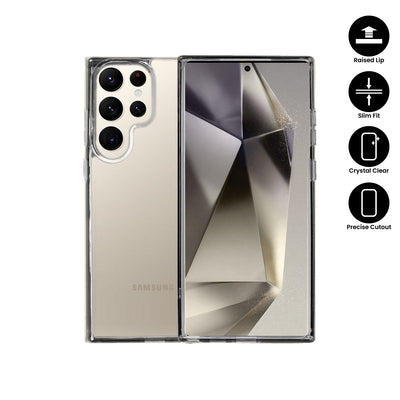 X.One® Liquid Defender Clear Case for Samsung Galaxy S24 Ultra