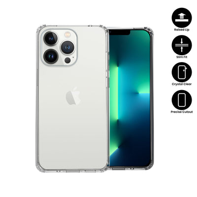 X.One® Liquid Defender Clear Case for iPhone 13 Pro — White