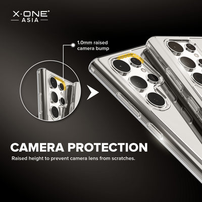 X.One® Liquid Defender Clear Case for Samsung Galaxy S24 Series — Camera Protection