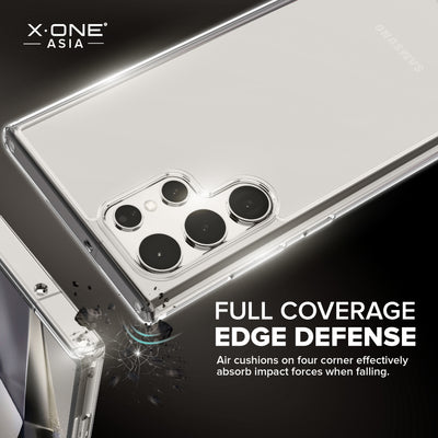X.One® Liquid Defender Clear Case for Samsung Galaxy S24 Series — Full Coverage Edge Defence
