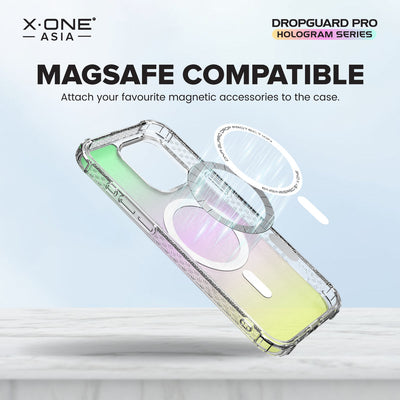X.One® Dropguard Pro Hologram MagSafe Case for iPhone 15 Series — MagSafe Compatible