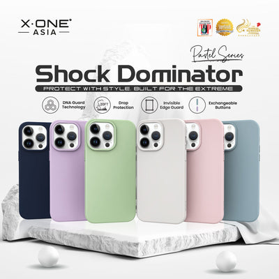 X.One® Shock Dominator Pastel Case for iPhone 14 Series — Main Graphic