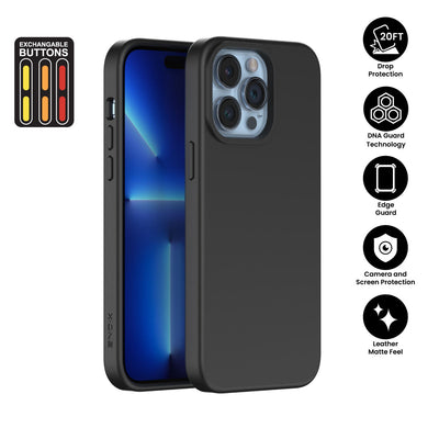 X.One® Shock Dominator Case for iPhone 13 Pro Max — 3S Black