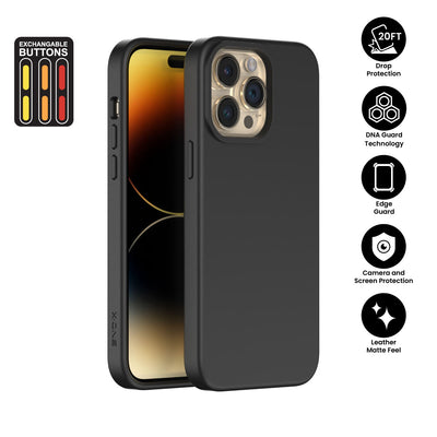 X.One® Shock Dominator Case for iPhone 14 Pro — 3S Black
