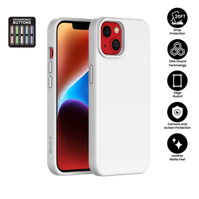 X.One® Shock Dominator Pastel Case for iPhone 14 Plus — Smoke