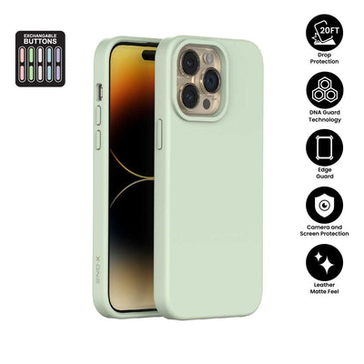 X.One® Shock Dominator Pastel Case for iPhone 14 Pro — Mint