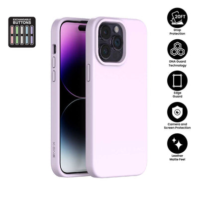 X.One® Shock Dominator Pastel Case for iPhone 14 Pro Max — Lavender