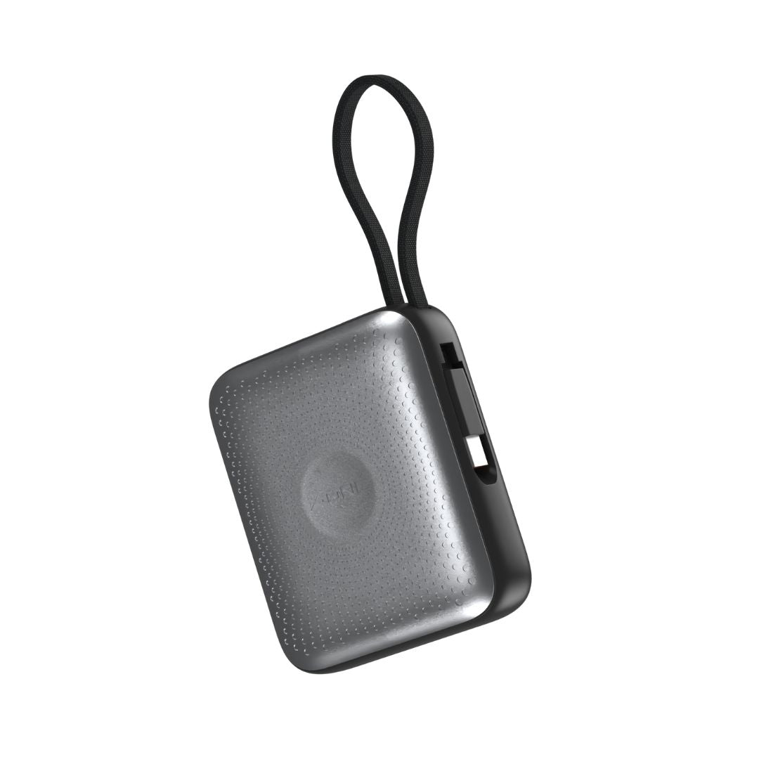 X.One NanoGo PD35W with Built-In Cable Fast Charging 10,000mAh Powerbank with Digital Display Compact Size
